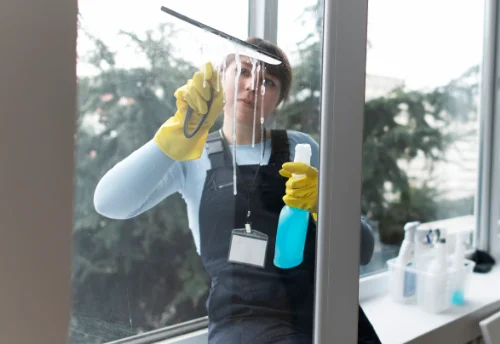 Nettoyage de vitres intérieures et extérieures à Vouharte